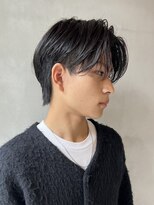 センターパート/サイドパート/ニュアンスパーマ／アップバング