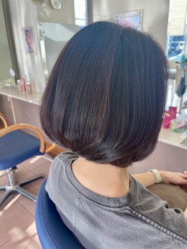 アトリーチェタ 田富店(ATTRICE) 40代／50代／ショートボブ／白髪染め／マニキュア／ダメージレス