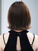 エインアンリー 表参道(AIN.ANLY.) ぱっつん前髪薄めバングエアリーカールエアリーパーマ大人女子