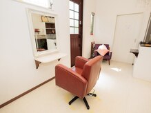 ヘアー サロン フェリチタ(hair salon felicita)の雰囲気（完全予約制のプライベートサロン!ワンフロアで広々と♪）