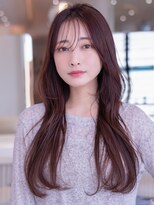 ハバナ 立川(HAVANA) 韓国風レイヤーカット髪質改善ダブルカラーミルクティーベージュ