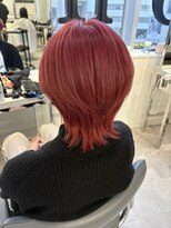 ユーフォリア 渋谷グランデ(Euphoria SHIBUYA GRANDE) 韓国風レッド系カラー◎ ハイトーン Syuri