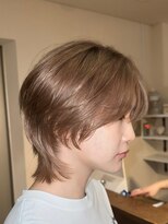 ノラキチジョウジ(NORA KICHIJOJI)&nbsp;韓国ヘアブリーチホワイトブロンドミルクティーベージュウルフ