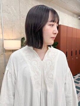 ノエ(noe) ホワイトグレージュ/デジタルパーマ/チェリーブラウン/栄k53