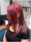 ダブルカラーハイトーンカラーラベンダーベージュカラーショート