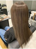 髪質改善×ダークブルージュ