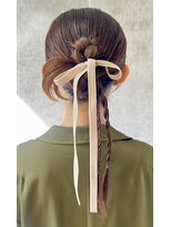 スタイル 横浜(STYLE)&nbsp;結婚式お呼ばれカチモリ／ヘアセット/カチモリ/アレンジ