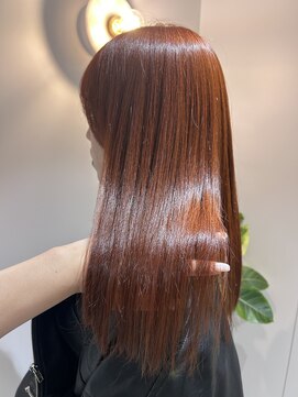 アヴァンス 西田辺(AVANCE.) オレンジブラウン/髪質改善トリートメント【阿倍野・西田辺】