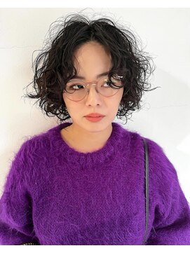 ヨハ ク レイヤーボブパーマ