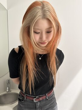 ワンカラー/ブリーチカラー/髪質改善/ハイトーンカラー