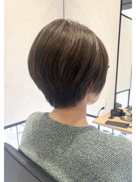 髪質改善カラー/ショート/レディース