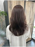 ハイライトバレイヤージュダブルカラーケアブリーチ20代30代