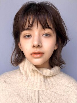 アンドレイ 表参道(andrey) 着物ヘア/大人ガーリー/ダークアッシュ/似合わせカット/表参道