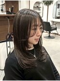 白髪ぼかしハイライト/グレージュ/ハイライト