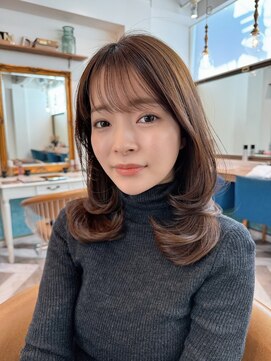ロンドアベニール 北千住(Lond avenir) レイヤーカット/ワンホンレイヤー/20代30代40代50代/前髪/北千住