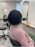 イメチェン/ピンクベージュ/アンブレラカラー/前髪/印西牧の原駅