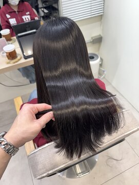 ユニ 江坂(Uni.) 縮毛矯正 髪質改善ストレート 酸性ストレート