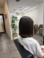 クワイア 川崎店(0choir)&nbsp;ダークパープル/ナチュラルショート/ミルクブラウン/夏/川崎店