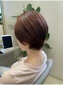  ショート×チェリーブラウン