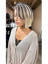 ルーツ ヘア デザイン(roots hair design)&nbsp;四ツ橋美容室★roots★ダブルカラー★アンブレラカラー