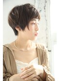 小顔効果抜群ショート