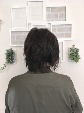 ヘアーアンドネイルフォレスト(Hair&Nail FOREST.) 秋の代表カラーと垢抜けウェーブボブ