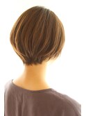 ３０代・４０代・５０代に人気シルエットが綺麗なショートボブ
