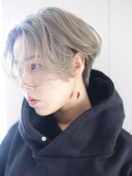 アルバム 銀座(ALBUM GINZA) ハンサムショート_厚めバングローライトスリークボブ_47326