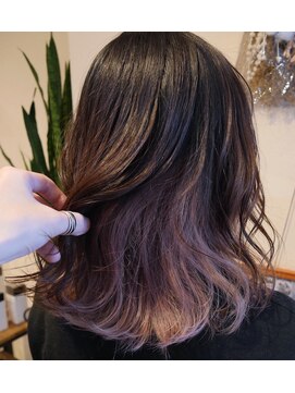 ボブヘアー 倉敷店(BOBHAIR) くすみフェミニンラベンダー