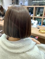 ケンジ 湘南台(KENJE) ツヤっとまとまる！前下がりボブ！