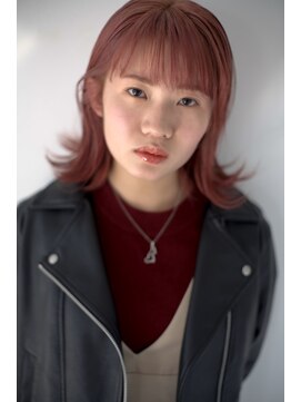 ヘアメイク エイト キリシマ(hair make No.8 kirishima) 《hair make No.8・中村》ピンクグレージュ