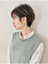 ソラ 広尾店(SORA) <ドバシケイタ>くびれと丸みのバランスが◎横顔美人ショート