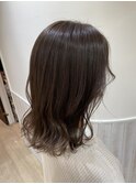 くびれ巻き×モカベージュ