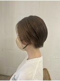 大人女性/20代30代40代50代/ショート/アッシュベージュ