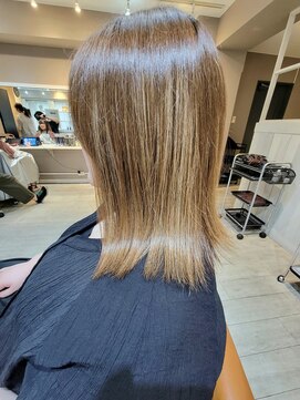 ボンド(Bond) 今の色をキープしながら髪質改善×リタッチカラー