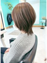 ユーフォリア(Euphoria.)&nbsp;大人可愛いミディアムボブ×イルミナカラー