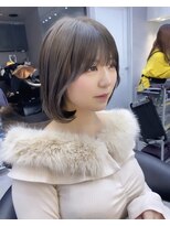 ロンドアヴァントゥス 池袋(Lond aventus)&nbsp;韓国レイヤー/韓国風/ボブ/髪質改善/黒髪/ブリーチなし〔池袋〕