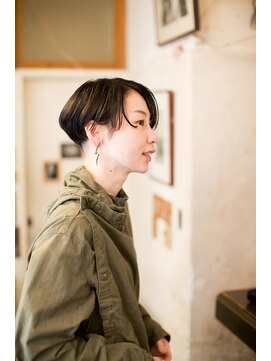 スリースリーナイン ヘアーアンドメイク(339 hair&make) 前から見るとカッコ良く、後ろから見るとカワイイショート