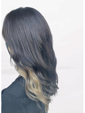 リンヘアー(Rin. hair) インナーカラー ゴールドベージュ