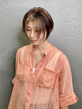 ラヴリア クルメ(LOVERIA KURUME) ショートインナーカラー