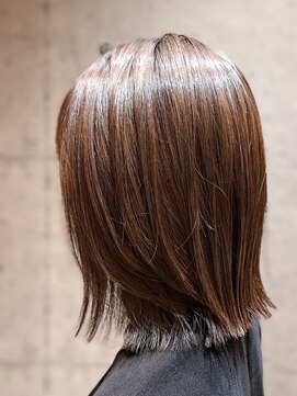 アンドヒア 淀屋橋店(and.here) 髪質改善　艶髪縮毛矯正