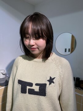 ネルケ 立川(nelke) ヘーゼルブラウン/透明感ブラウン