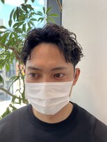 ステア ケース(stair case)&nbsp;センターパートパーマ