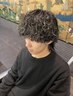 【來本限定】メンズパーマ+ハイライト+似合わせカット￥21450→20900
