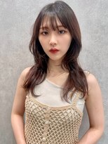 アッシュ 中野店(Ash) イメチェン/似合わせカット/フルバング/レッドブラウン/中野