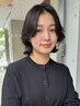 【小林指名20%オフ】似合わせカット+3stepトリートメント￥12650→￥10120
