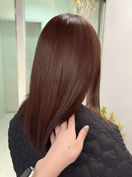 アントワープトーキョー(antwerp TOKYO) 40代50代髪質改善プレミアムカラーピンクベージュピンクブラウン