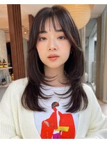 ビュートリアム 南青山(BEAUTRIUM)&nbsp;ワンカールレイヤー 顔周りレイヤーカット 髪質改善 表参道青山