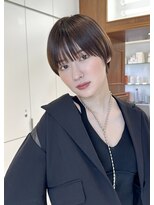 ロンドアンメゾン 原宿(Lond un Maison.)&nbsp;ショートボブ/小顔/ニュアンスパーマ/ブルーージュ[原宿]