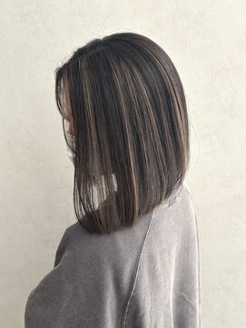 クム 横浜(qumu) 【qumu MARIKO】コントラストハイライトカラー